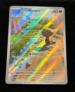 Pokemon TCG: Paldean Wooper 102/094 Me02: Phantasmal Flames Illustration Rare - Image 1