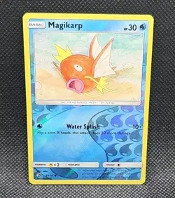 Magikarp 19/70 Reverse Holo Pokemon 2018 Dragon Majesty NM - Image 1