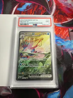2024 Pokemon Surging Sparks Milotic EX 237/191 Special Illustration Rare PSA 9 - Image 1