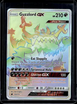 2017 Pokemon SM Crimson Invasion Guzzlord #116/111 - Image 1