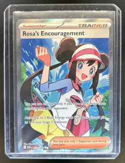 2026 Pokemon Perfect Order Rosa's Encouragement Ultra Rare #114/088 - Image 1