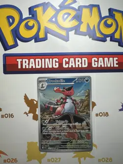 Krookodile 137/086 SV: Black Bolt Pokemon TCG Illustration Rare NM - Image 1