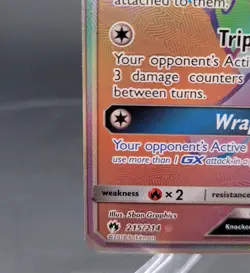 Shuckle GX Secret Rare Pokemon Lost Thunder 215/214 NM - Image 3