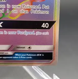 Shuckle GX Secret Rare Pokemon Lost Thunder 215/214 NM - Image 4