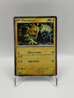 Pokemon 151 Promo | Electrabuzz 125/165 + Zapdos EX 049 Black Star Promo | TCG - Image 3