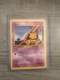 Pokemon Abra #43 1999-2000 Version Excellent Condition Base Set - Image 1