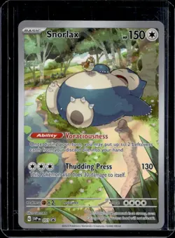 2023-25 Pokemon SV Black Star Promos Snorlax #051 - Image 1