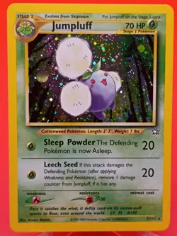 Jumpluff 7/111 Holo Neo Genesis Near Mint Pokemon TCG - Image 1