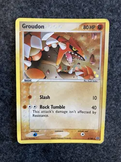 Pokemon TCG - Groudon (5/106) Emerald - Holo - MP - Image 1