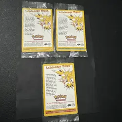 POKEMON SEALED ALL 3 Movie Promo Legendary Birds Moltres Articuno Zapdos WOTC - Image 1