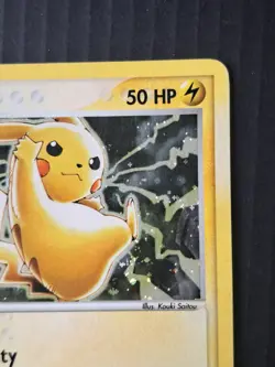 Pokemon Pikachu TCG Black Star Promo Holo Card #012 2003 E-Reader - Image 5