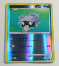 Pokemon TCG Shellder 105/132 Secret Wonders Reverse Holo Pokemon - Image 1