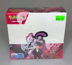 Pokemon Scarlet & Violet Destined Rivals Booster Box Small Tear In Plastic Seal - Image 1