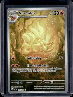 2023 Pokemon SV Obsidian Flames - OBF EN Ninetales #199/197 - Image 1