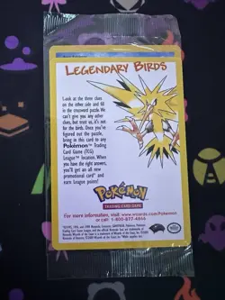 SEALED Pokemon Legendary Birds Promo-Articuno Set of 4 - Image 2