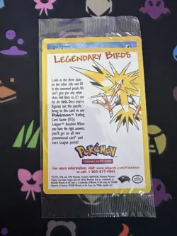 SEALED Pokemon Legendary Birds Promo-Articuno Set of 4 - Image 3