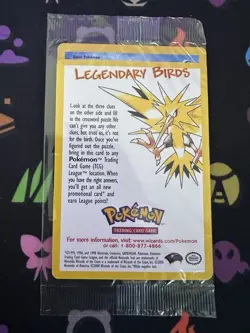 SEALED Pokemon Legendary Birds Promo-Articuno Set of 4 - Image 4