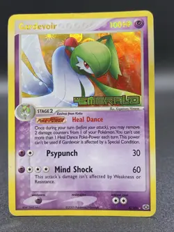2006 Pokemon Card TCG Ex Emerald Gardevoir Holo Rare 4/106 Card - Image 1