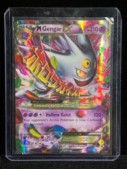 Pokemon TCG Shiny Mega M Gengar XY166 Promo Card - NM - Image 1