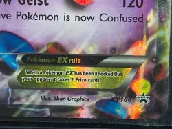 Pokemon TCG Shiny Mega M Gengar XY166 Promo Card - NM - Image 4