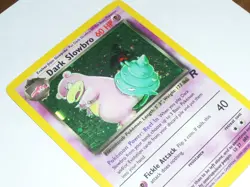 Dark Slowbro 12/82 Team Rocket Holo MP Vintage Pokemon TCG Single 2000 - Image 3