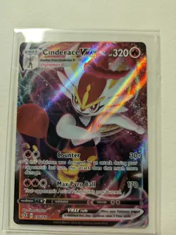 Cinderace Vmax 036/192 Rebel Clash Ultra Rare Pokemon NM - Image 2