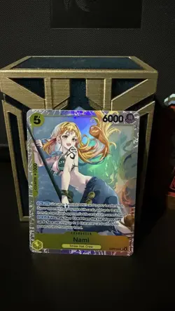 Nami EB03-053 SR One Piece Card Game. - Image 1