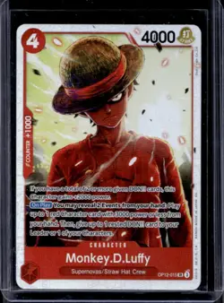 2025 One Piece Legacy of the Master Monkey.D.Luffy Super Rare #OP12-015 - Image 1