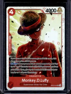 2025 One Piece Legacy of the Master Monkey.D.Luffy Super Rare #OP12-015 - Image 1