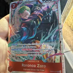 Roronoa Zoro One Piece EB04-007 Japanese - Image 2