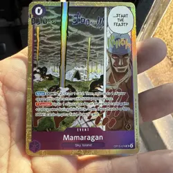 Mamaragan OP15-078 SR Event Adventure on Kami’s Island OP15-EB04 One Piece TCG - Image 1