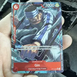 Gin OP15-007 Alt Art SR - One Piece TCG English Card - Image 1