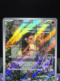 Pokemon Card Charmander SVP 044 Obsidian Flames Black Star Promo Near Mint - Image 2