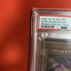 Yu Gi Oh Dark Magician Girl Stainless Steel PSA10 Limited Japan Card - Image 2
