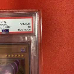 Yu Gi Oh Dark Magician Girl Stainless Steel PSA10 Limited Japan Card - Image 3