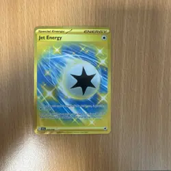 252/191 Jet Energy - Surging Sparks - Gold Secret Rare - Pokemon Card TCG - Image 1