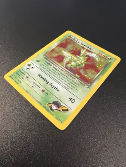 Rocket’s Scyther 13/132 Gym Heroes Unlimited 2000 Pokemon Card Holo Rare NM - Image 3