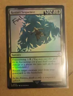 Restart Sequence #30 (Foil) (LP) Assassin's Creed ACR Magic MTG - Image 1