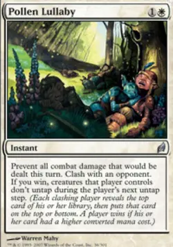 Pollen Lullaby -Foil Light Play MTG Lorwyn - Image 1
