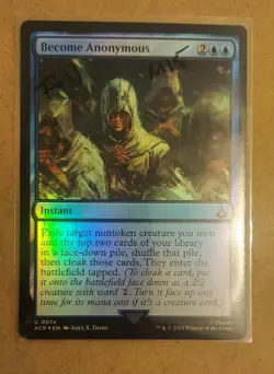 Become Anonymous - 14 Foil MTG ACR - Image 1