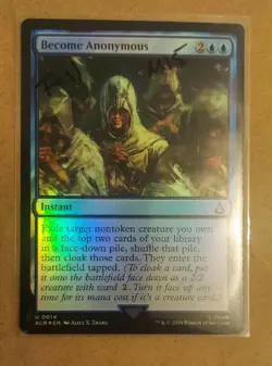 Become Anonymous - 14 Foil MTG ACR - Image 1