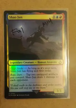 Shao Jun #63 (Foil) (NM) Assassin's Creed ACR Magic MTG - Image 1