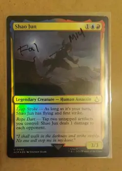 Shao Jun #63 (Foil) (NM) Assassin's Creed ACR Magic MTG - Image 1