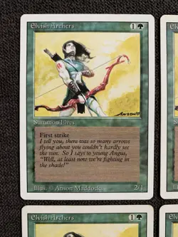 MTG | 4x Elvish Archers | Revised Edition | Magic The Gathering | *Kult - Image 2