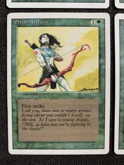 MTG | 4x Elvish Archers | Revised Edition | Magic The Gathering | *Kult - Image 4