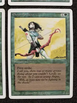 MTG | 4x Elvish Archers | Revised Edition | Magic The Gathering | *Kult - Image 5