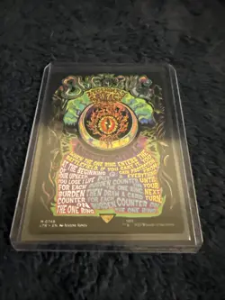 The One Ring - Borderless Poster - NM - Lord of the Rings LTR - MTG - Image 1