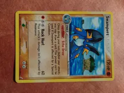Pokemon TCG Swampert EX Crystal Guardians 27/100 Holo Rare - SWIRL - Image 3