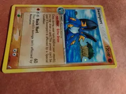 Pokemon TCG Swampert EX Crystal Guardians 27/100 Holo Rare - SWIRL - Image 5