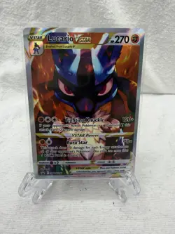 Lucario VSTAR (SWSH291) SWSH: Sword & Shield Promo Full Art Holo Pokemon TCG - Image 1